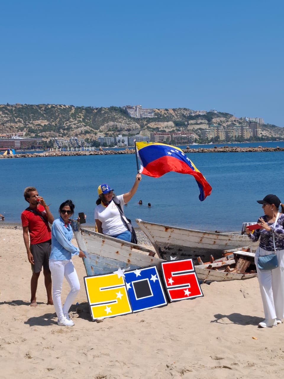 En Lechería se sumaron a la concentración de este sábado 17 de&nbsp;agosto