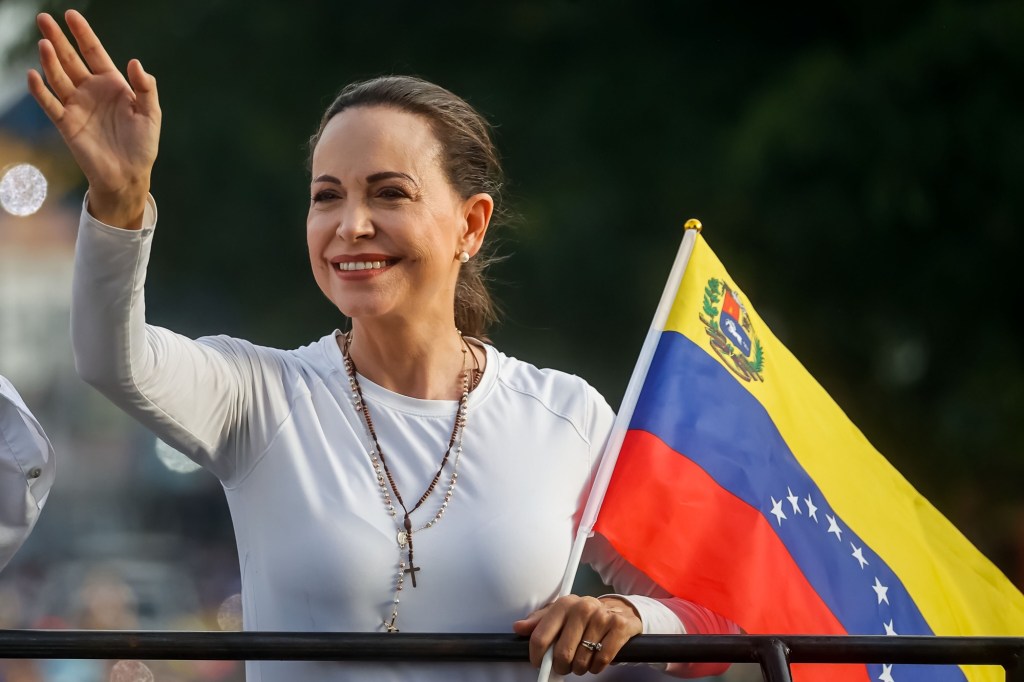 María Corina Machado será nominada al Premio Nobel de la Paz en&nbsp;Miami