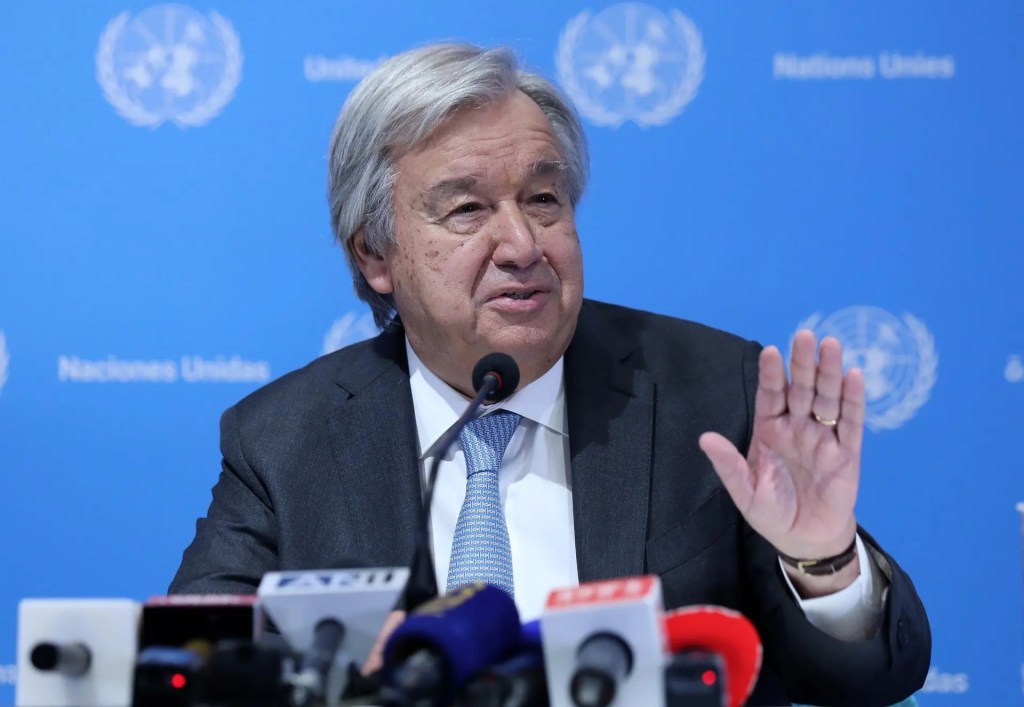 Guterres reclama a Venezuela total transparencia en los resultados de los comicios presidenciales&nbsp;