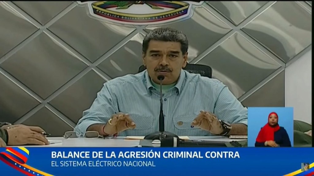 Maduro: Ha sido el papá de los ataques contra El&nbsp;&nbsp;Guri