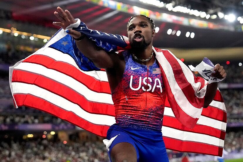 Noah Lyles se convierte en el hombre más rápido del mundo al ganar los 100 metros&nbsp;planos