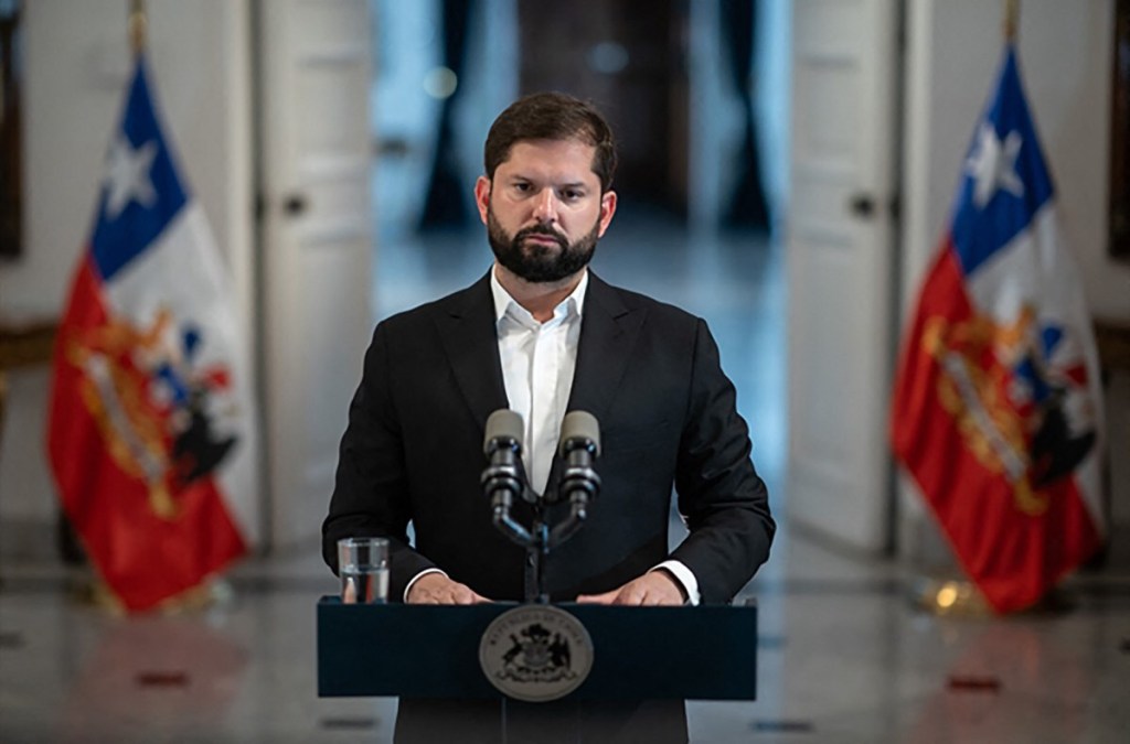 Boric dice que «Chile no reconoce triunfo autoproclamado de&nbsp;Maduro”