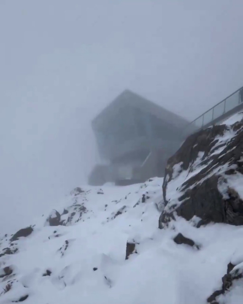 Mira: Espectacular nevada en Mérida este&nbsp;domingo
