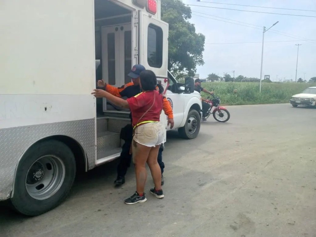 Accidente de tránsito en el sector Puente Ayala dejó dos personas&nbsp;lesionadas