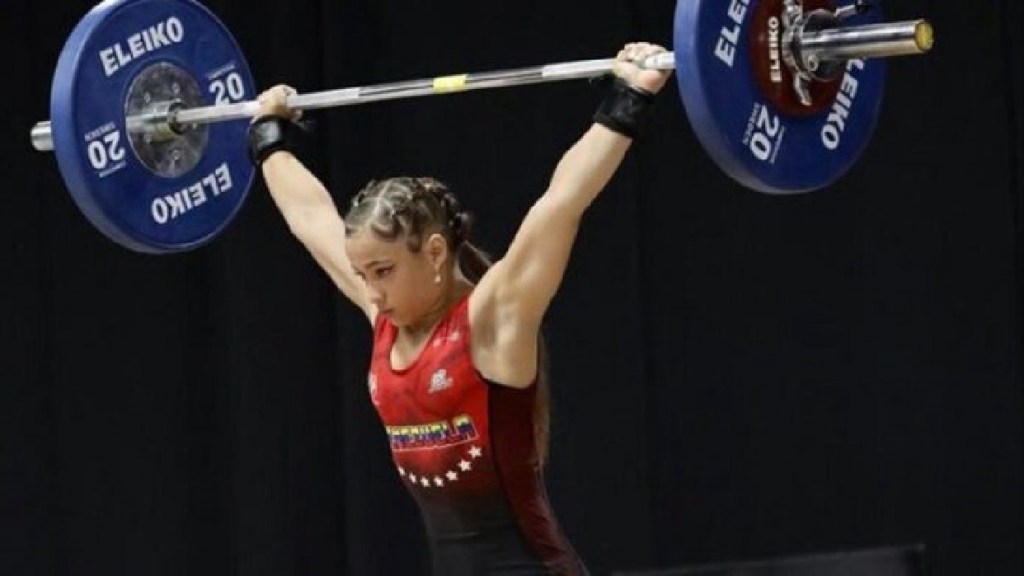 Kerlys Montilla gana el bronce en Campeonato Mundial Junior de Levantamiento de&nbsp;Pesas