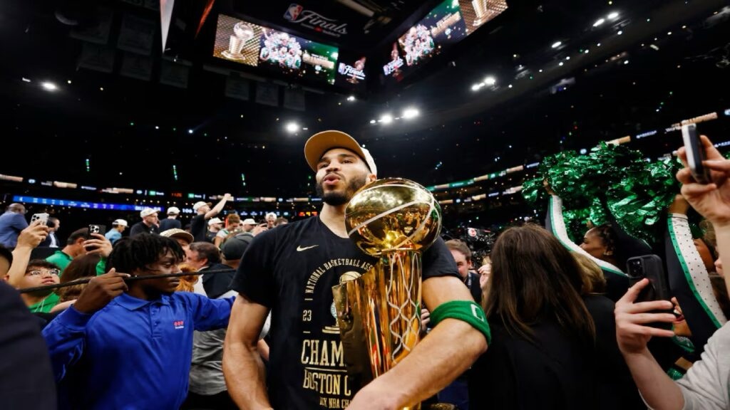 Los Boston Celtics arrancan el sueño del&nbsp;doblete