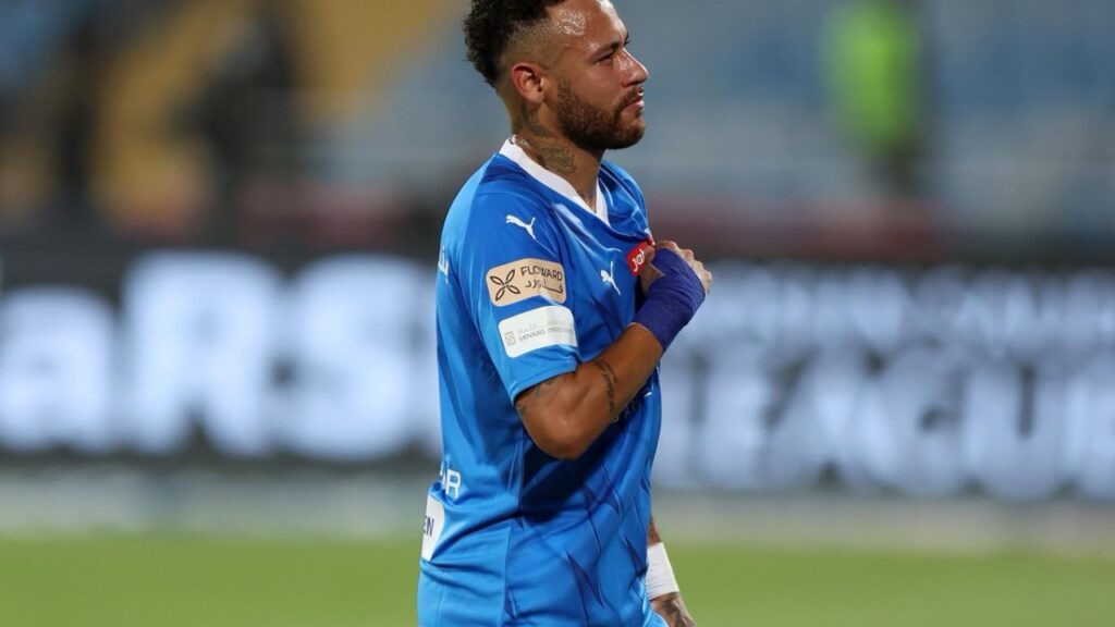 Neymar&nbsp;volvió a jugar con Al Hilal después de un año de su&nbsp;lesión