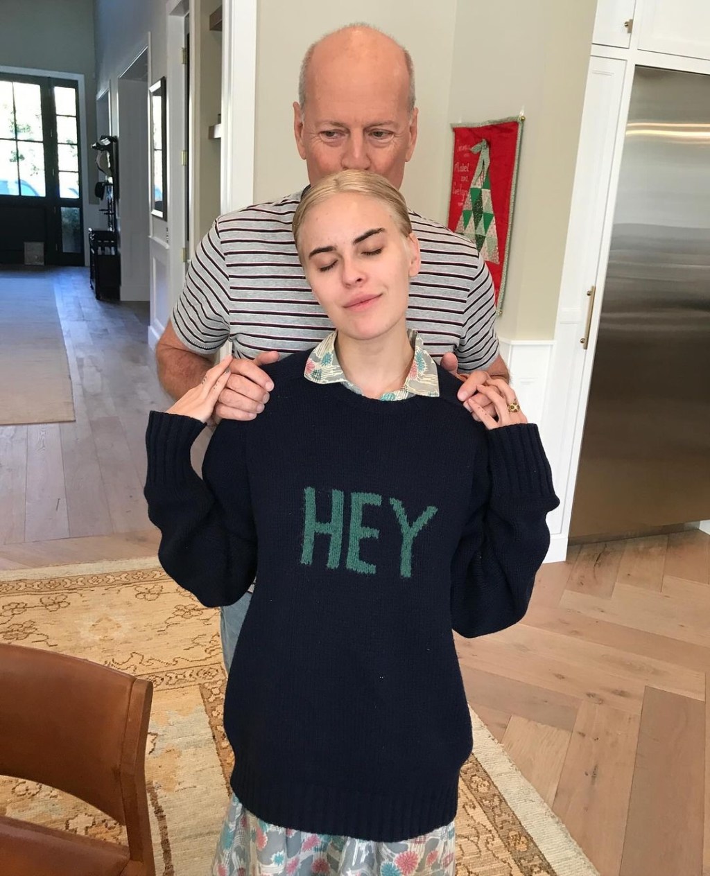 Tallulah Willis comparte emotivas fotos junto a su padre, Bruce&nbsp;Willis