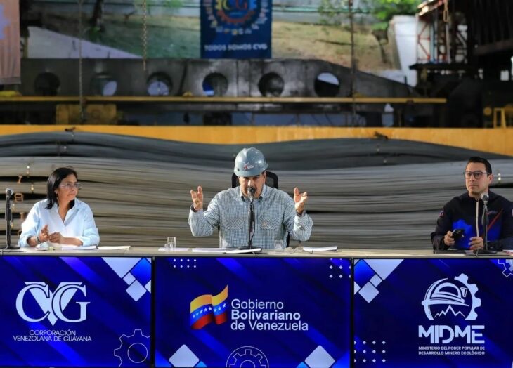 Maduro instó a empresarios a invertir en el Complejo Siderúrgico José Ignacio Abreu de&nbsp;Lima