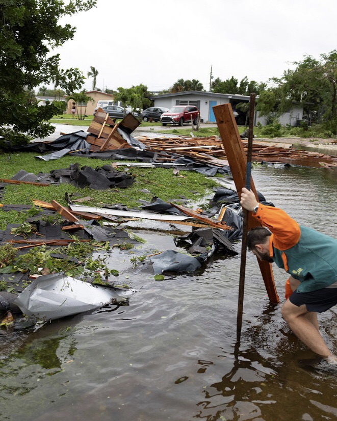 Huracán Milton devasta Florida y deja a más de 2,8 millones de hogares sin&nbsp;electricidad