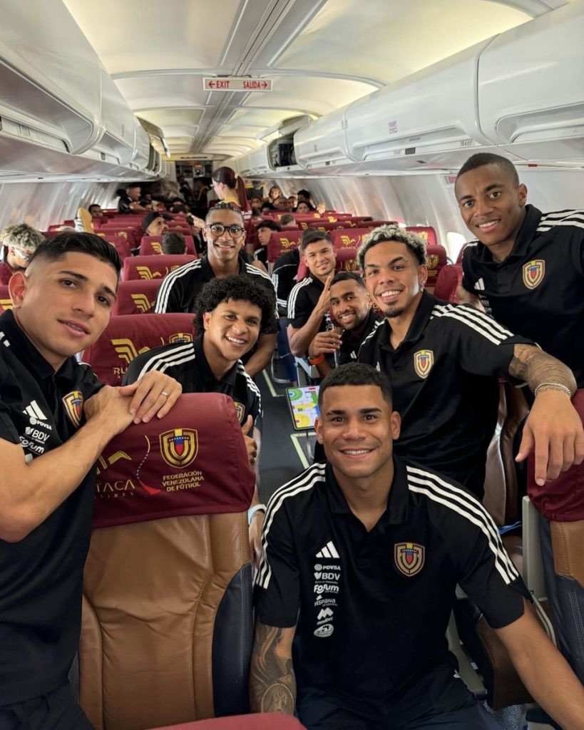 La Vinotinto ya llegó a&nbsp;Paraguay&nbsp;