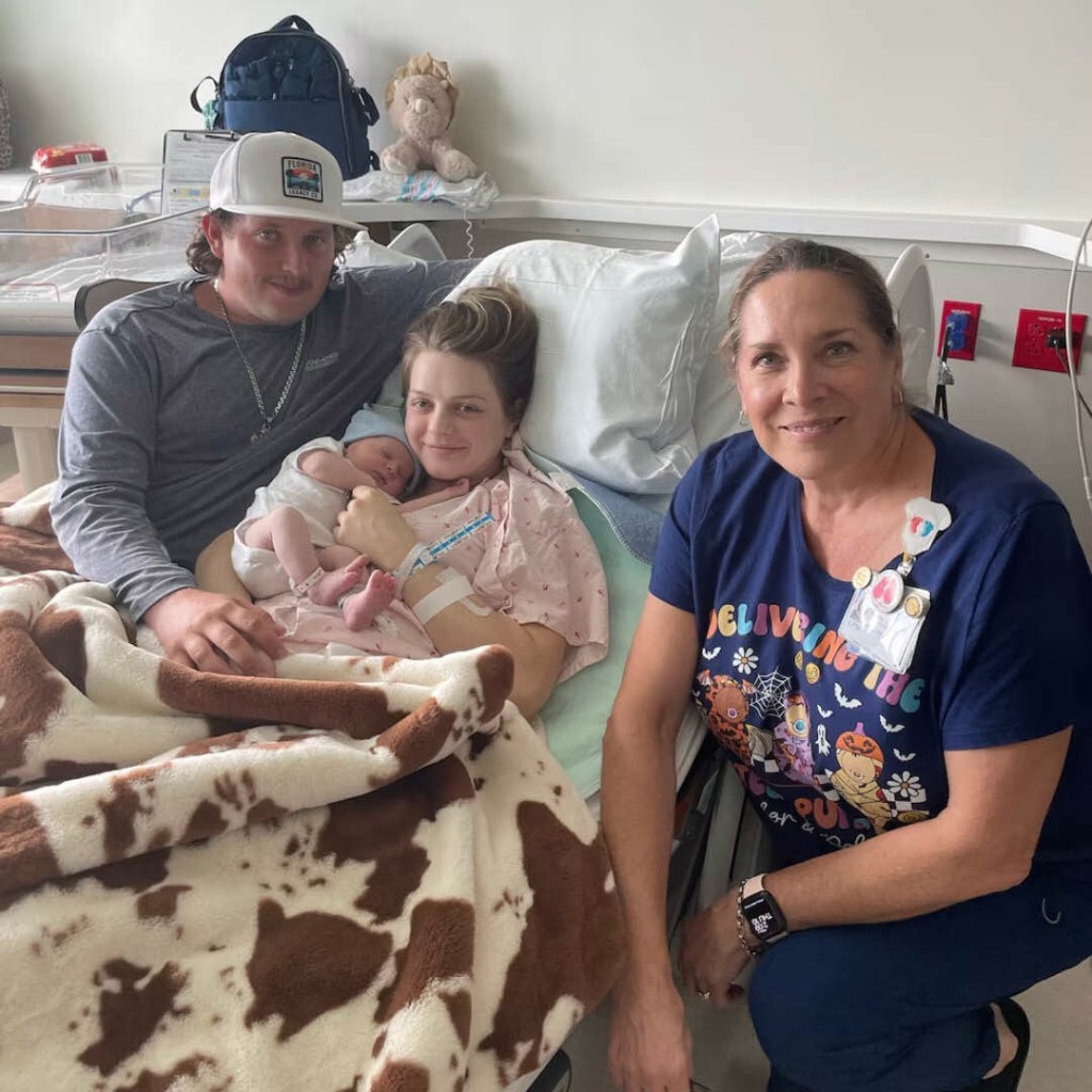 Nace un «bebé milagroso» en medio del caos del huracán&nbsp;Milton