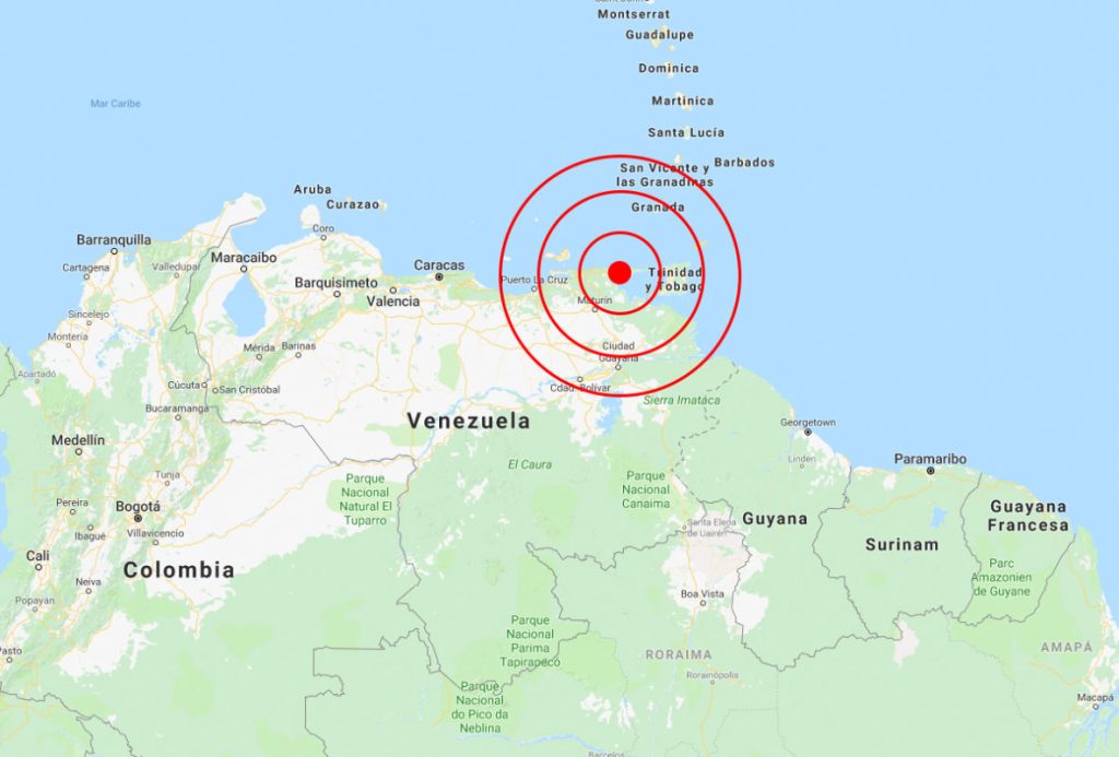 Sismo de 4.9 grados se registró en Yaguaraparo y se sintió en parte de&nbsp;Oriente