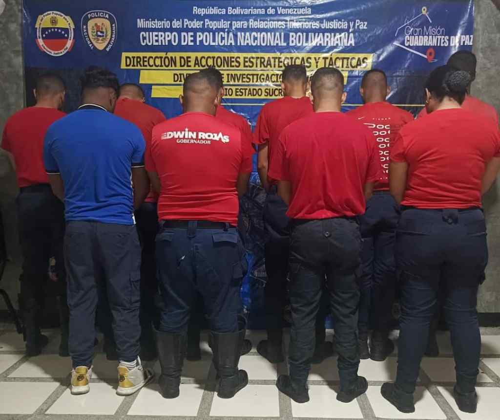 Diez funcionarios policiales detenidos en Sucre por presuntos delitos contra los derechos&nbsp;humanos