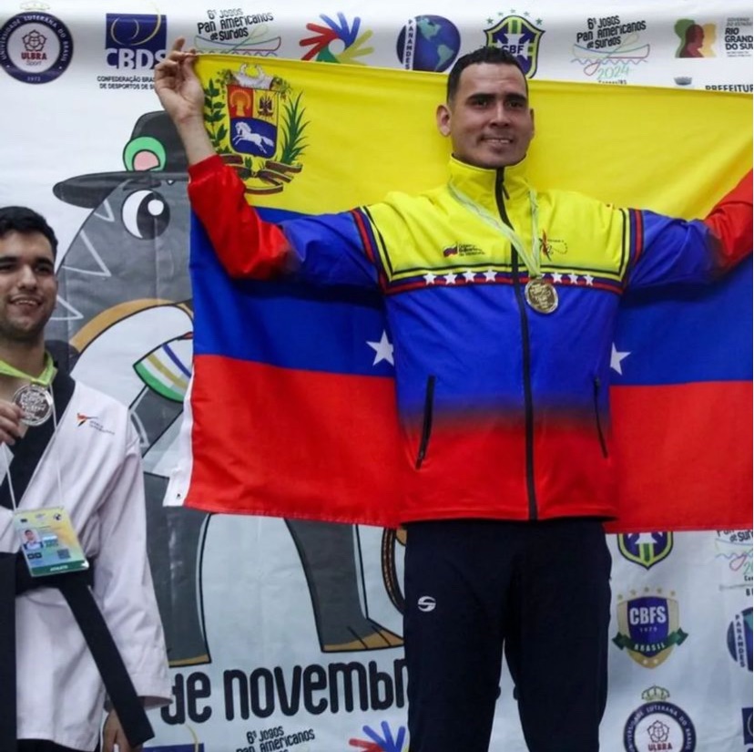 Venezolano Freddy González se tituló campeón de taekwondo en&nbsp;Brasil