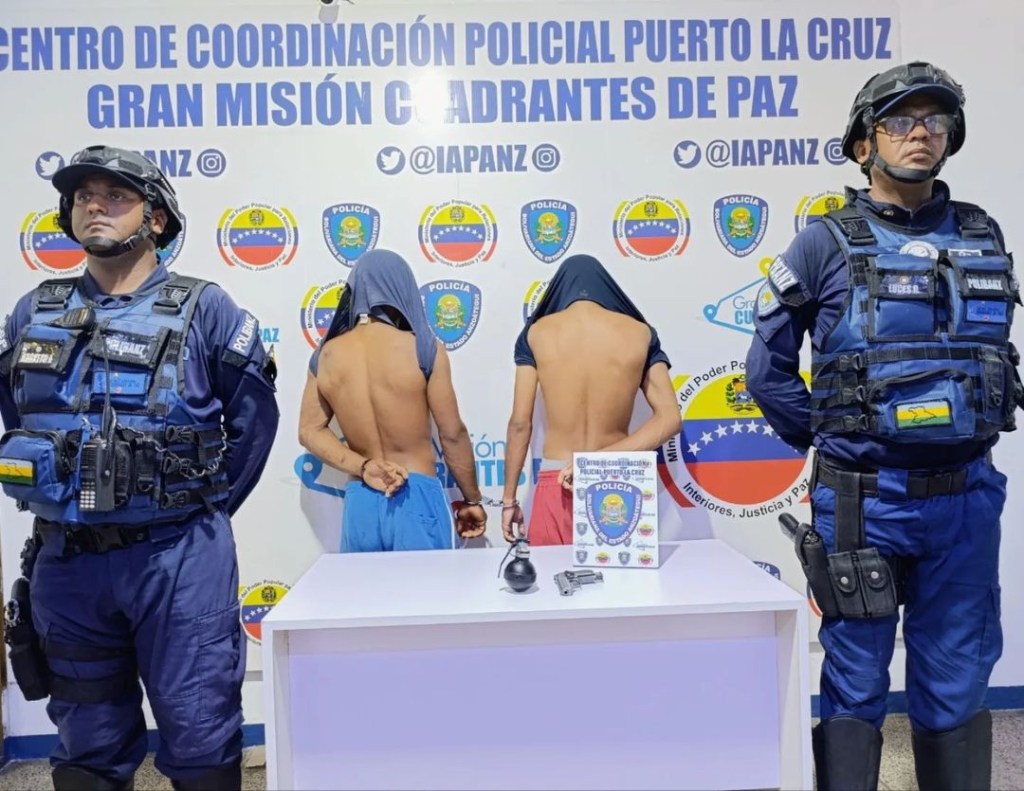 Detienen a dos hombres con una bomba lacrimógena en Puerto La&nbsp;Cruz