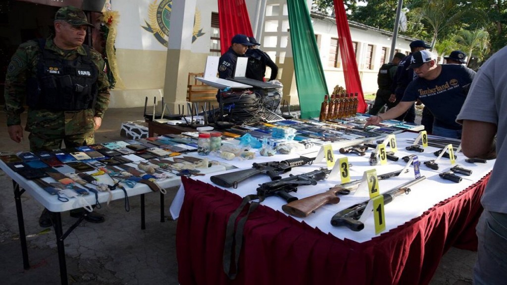 Desmantelan redes delictivas que operaban desde la cárcel El Dorado en el estado&nbsp;Bolívar&nbsp;