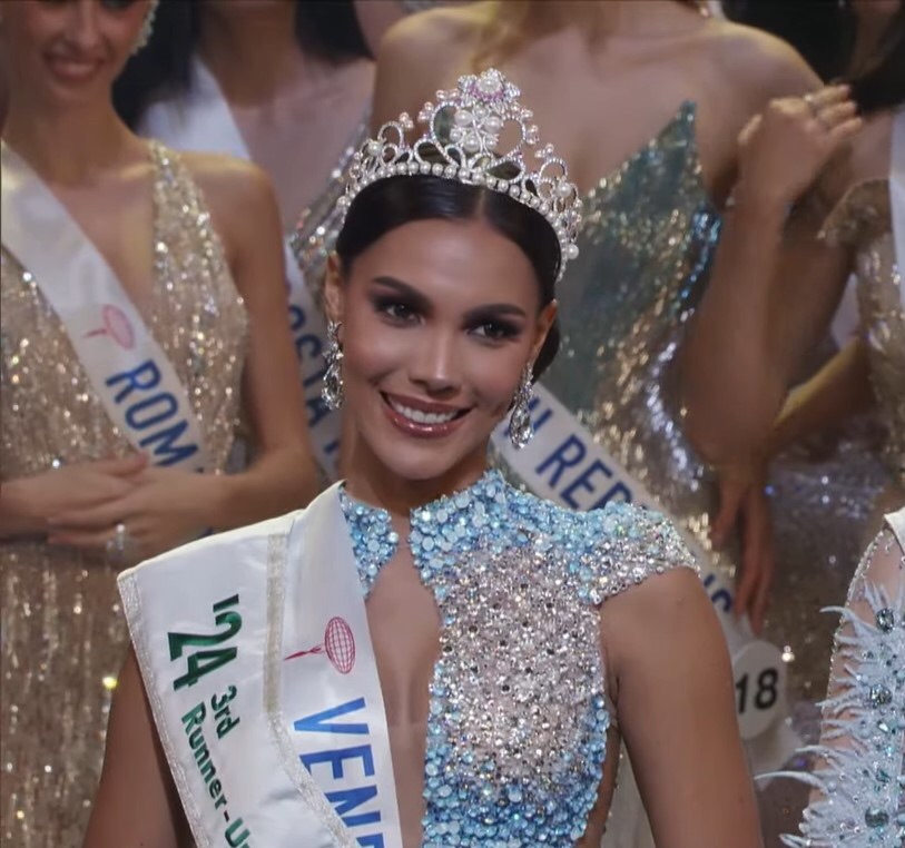 La venezolana Sakra Guerrero queda como tercera finalista del Miss International&nbsp;2024