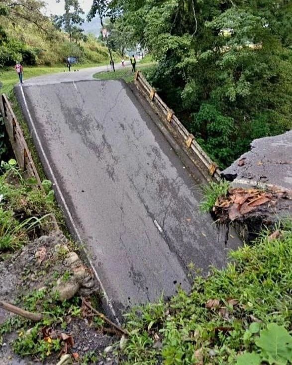 Colapsa el puente que comunica Guanare con&nbsp;Biscucuy&nbsp;