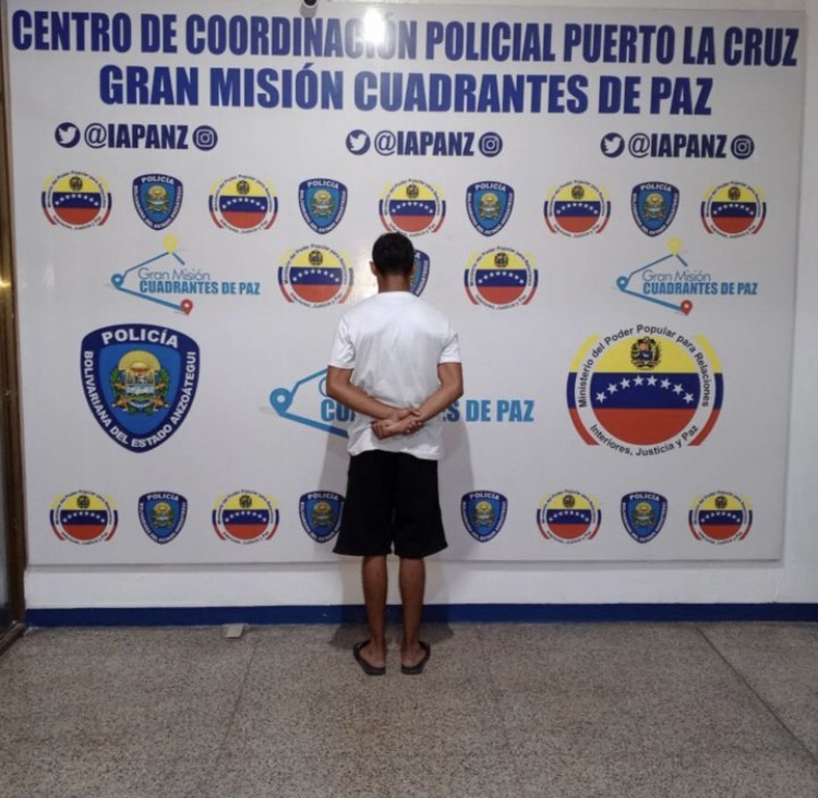 Detenido en Puerto La Cruz un hombre requerido por&nbsp;homicidio&nbsp;