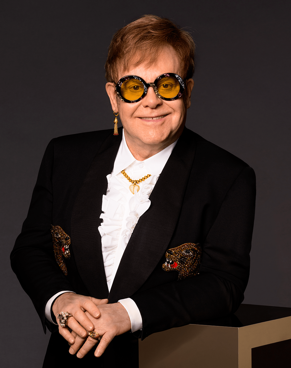 Elton John revela que perdió la visión de un&nbsp;ojo&nbsp;