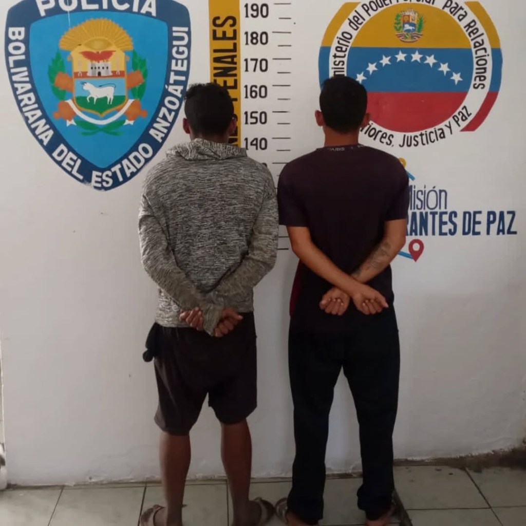Capturados dos sujetos por presunto hurto de material estratégico en&nbsp;Independencia