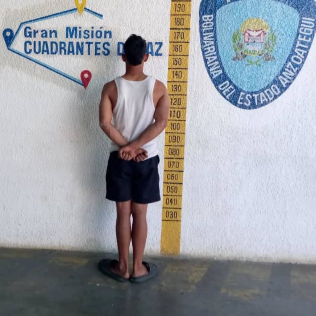 Capturan a un hombre por presunto robo a una casa en&nbsp;Píritu