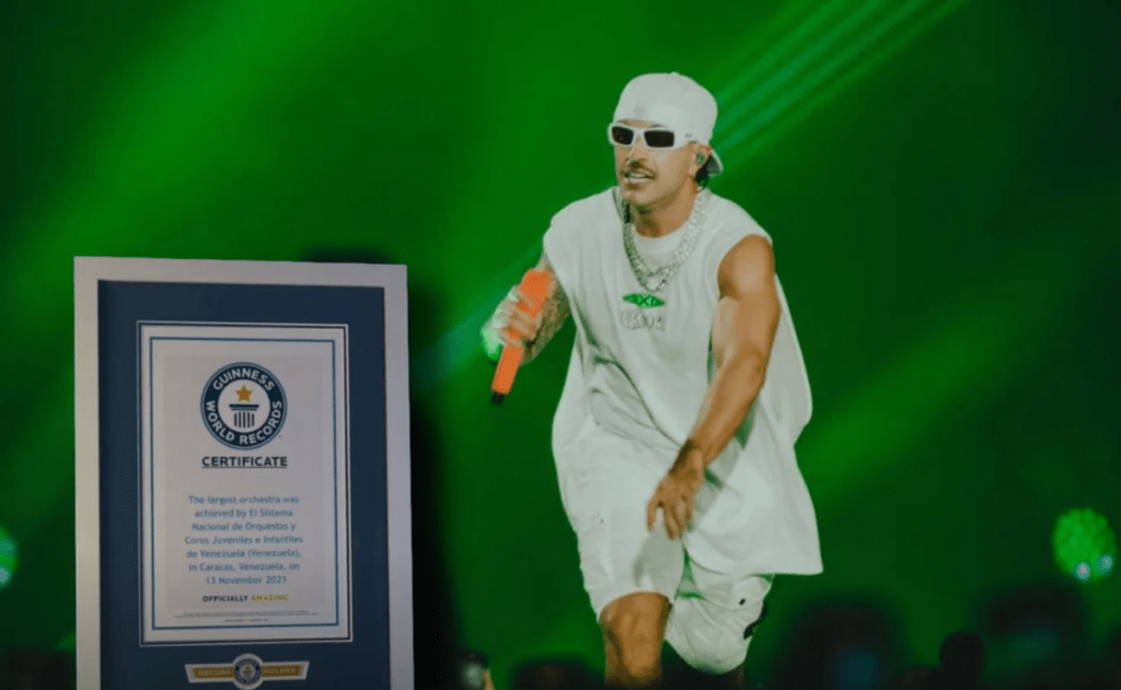 El cantante colombiano Feid rompe récord&nbsp;Guinness