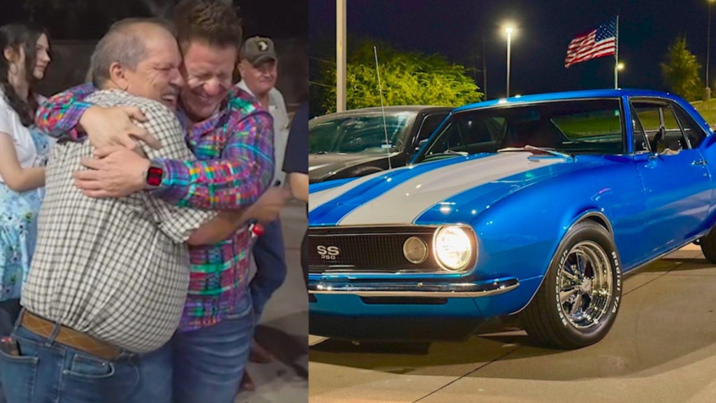 Padre vendió su carro para ayudar a su familia y su hijo lo sorprende 38 años después con un Camaro&nbsp;restaurado
