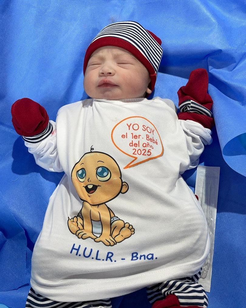 Una niña fue el primer bebé nacido en 2025 en&nbsp;Barcelona