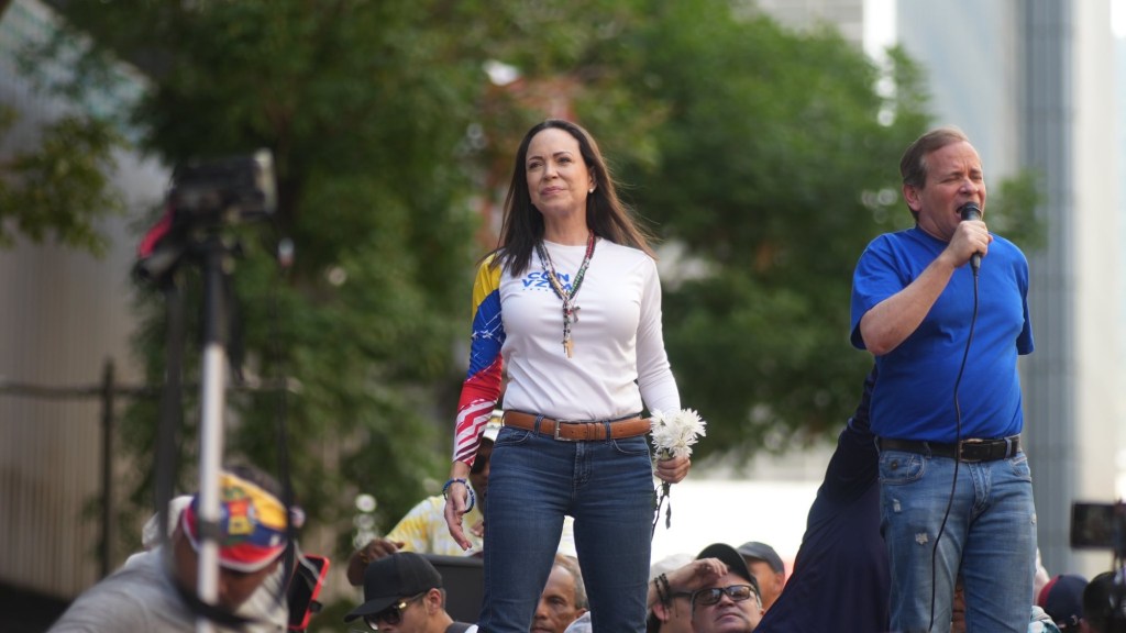María Corina Machado: Mañana voy a comunicarles lo ocurrido hoy y lo que&nbsp;viene