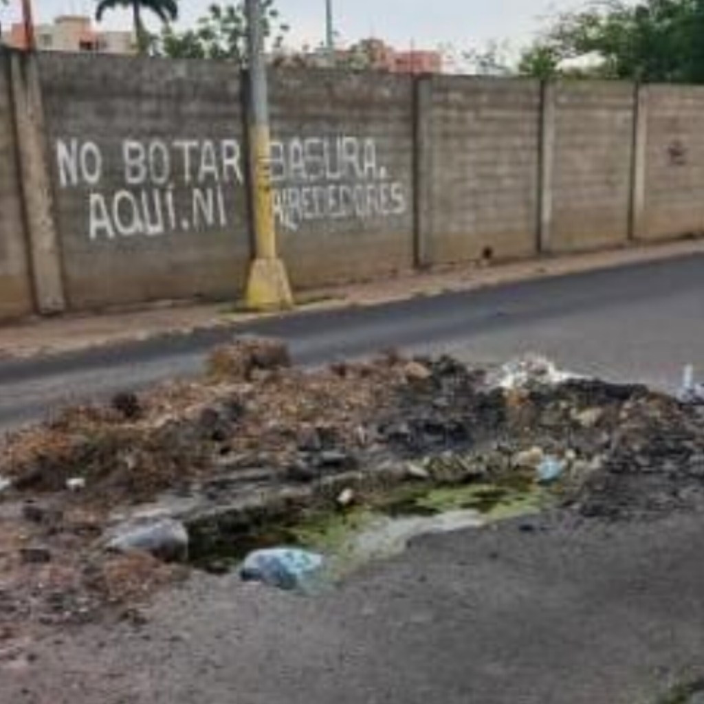 Vecinos en Tricentenaria exigen solución a bote de agua que lleva meses sin ser&nbsp;reparado