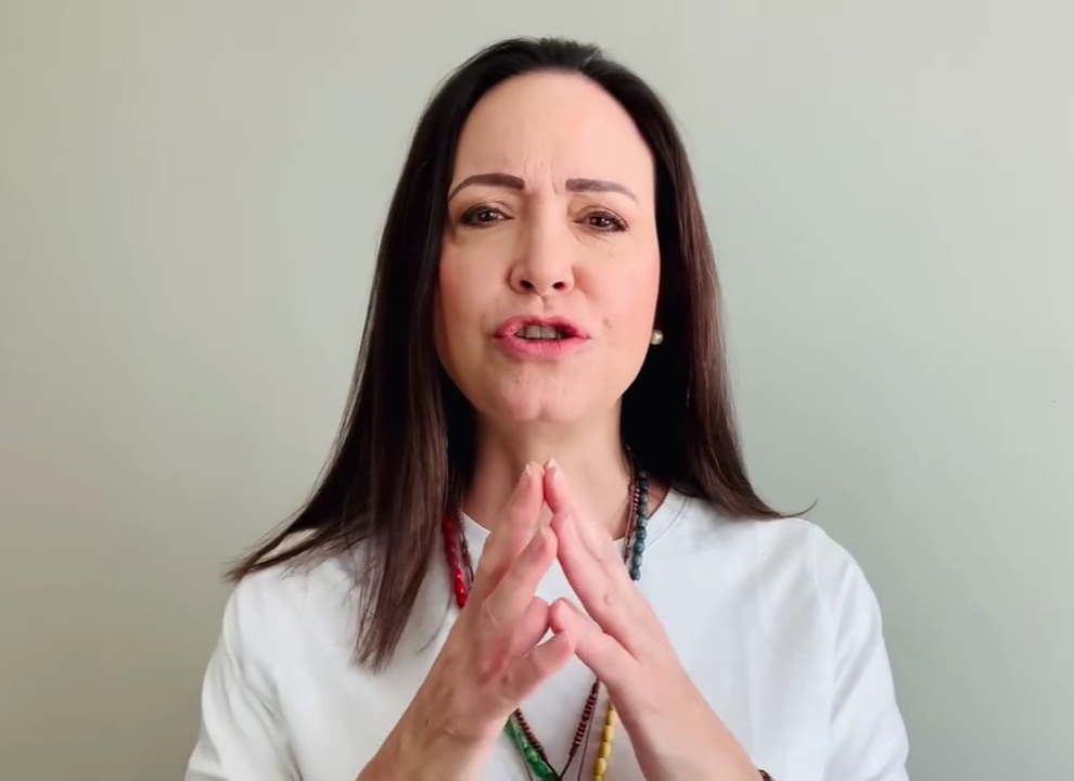 María Corina Machado dice que con la juramentación de Maduro se consolidó un «golpe de&nbsp;Estado»