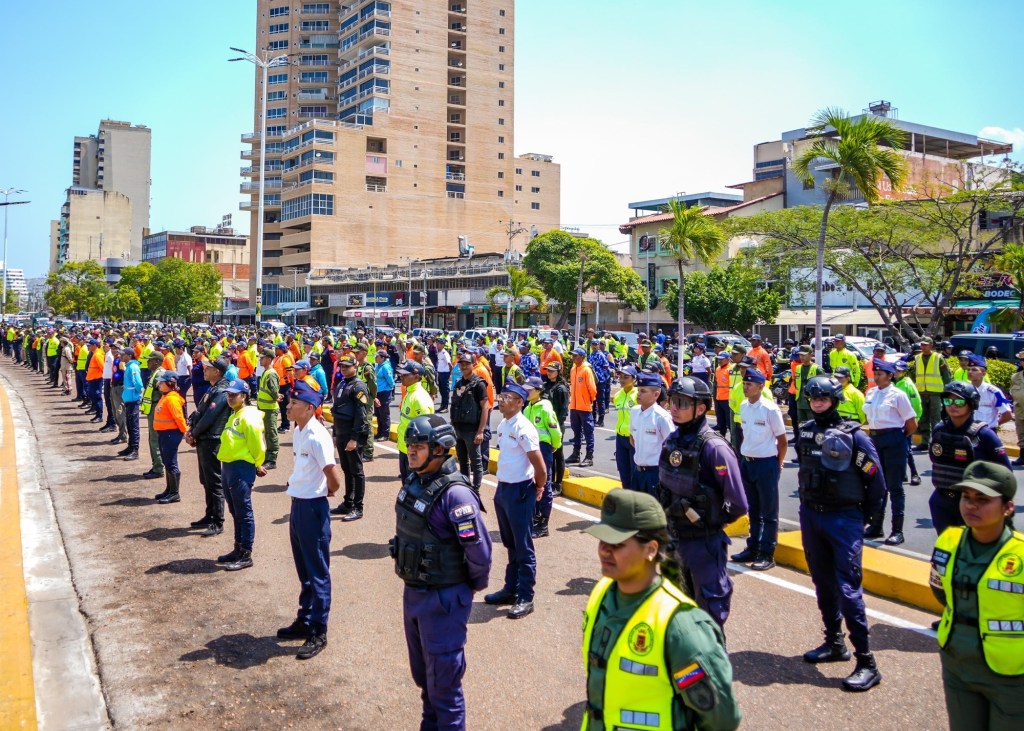 En Anzoátegui desplegaron a ocho mil funcionarios para operativo de Carnavales&nbsp;2025