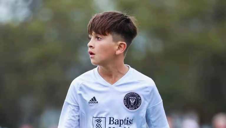 Hijo de Messi deslumbra con 11 goles en victoria del Inter&nbsp;Miami