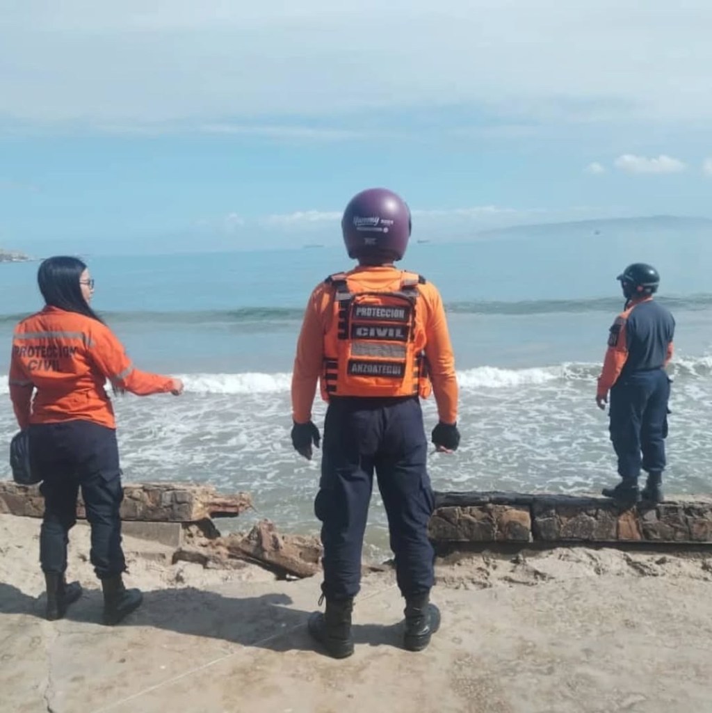 Protección Civil Anzoátegui realizó recorrido preventivo en zonas&nbsp;costeras