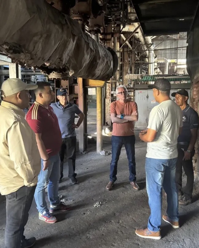 Inversionistas inspeccionan central azucarero de Cumanacoa para reactivación agrícola en&nbsp;Sucre