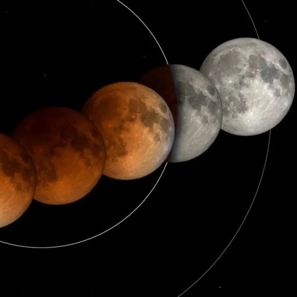 Primer eclipse total de Luna del 2025: Te contamos donde se podrá&nbsp;observar&nbsp;