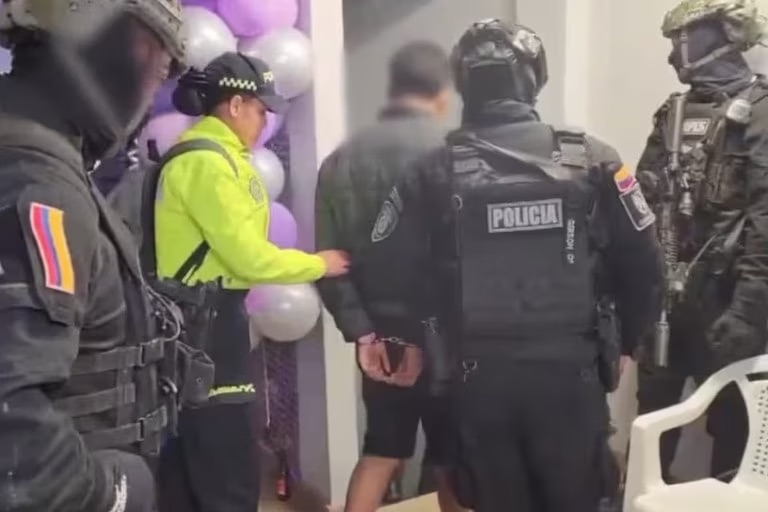 Ocho miembros del Tren de Aragua capturados en Bogotá, incluyendo a alias&nbsp;‘Shaquil’