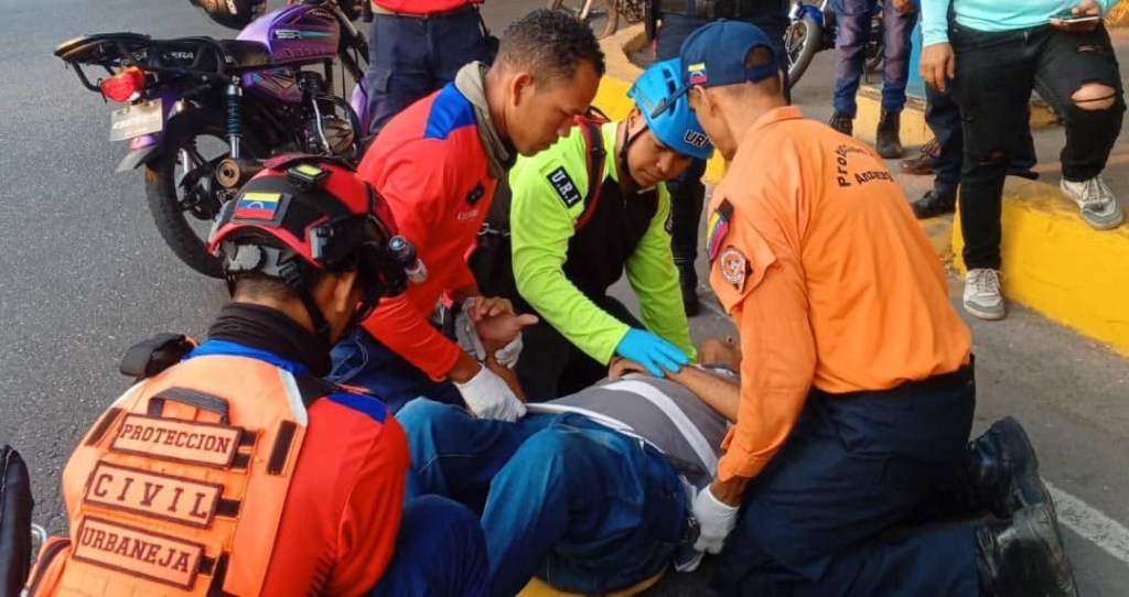 Un lesionado deja accidente vehicular en Av. Américo Vespucio de&nbsp;Lechería