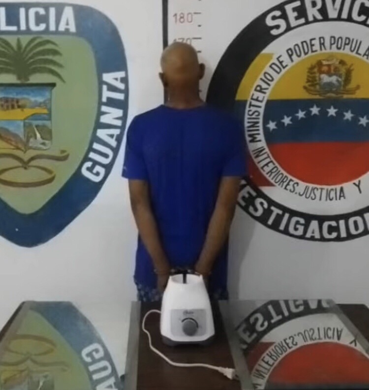 Aprehendido sujeto por hurto en sede del PSUV en&nbsp;Guanta&nbsp;