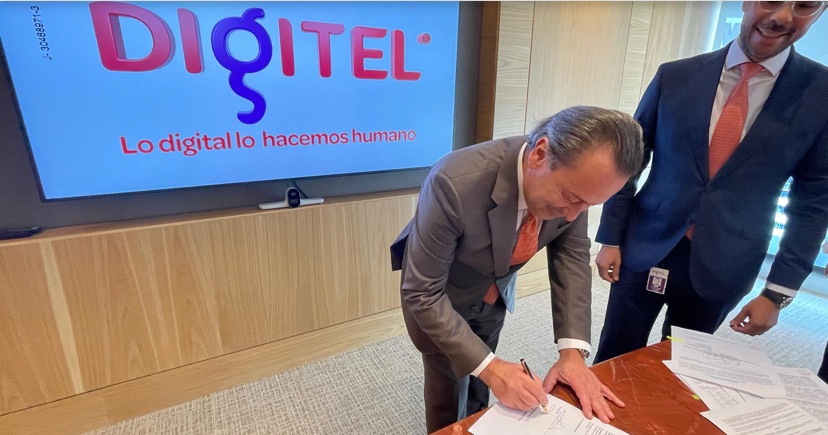 Digitel firma contrato de concesión para ofrecer 5G en&nbsp;Venezuela&nbsp;
