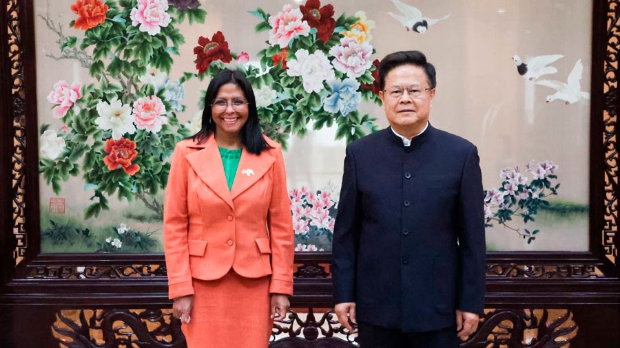 Venezuela y China revisan logros en materia financiera y&nbsp;energética