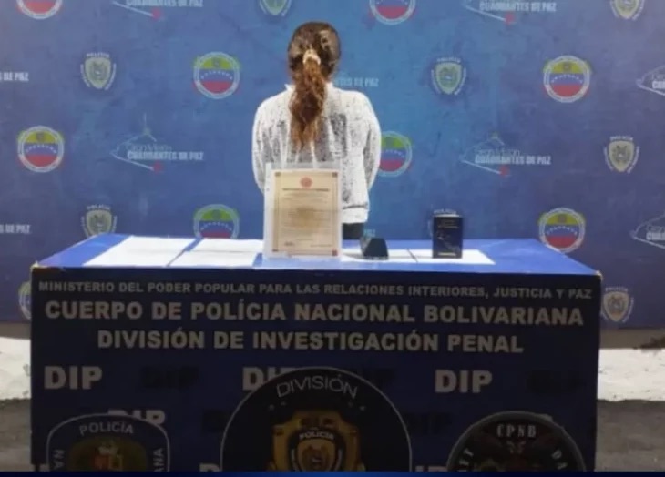 Detenida mujer salvadoreña por intentar cobrar 25 millones de dólares en el BCV de manera fraudulenta&nbsp;