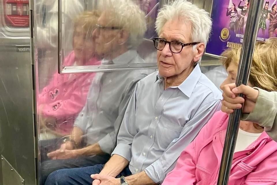 Harrison Ford sorprendió a los pasajeros del metro de Nueva&nbsp;York&nbsp;