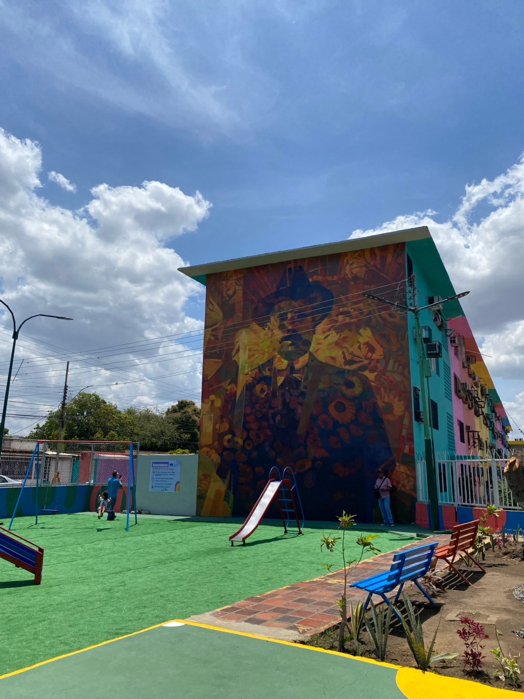 Develado mural en honor a José Gregorio Hernández en&nbsp;Barcelona