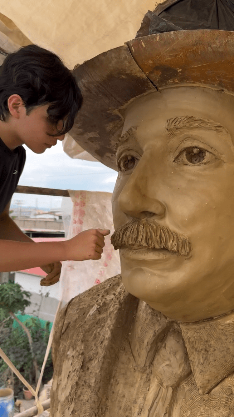 Joven artista crea la escultura de José Gregorio Hernández «más grande del&nbsp;mundo»