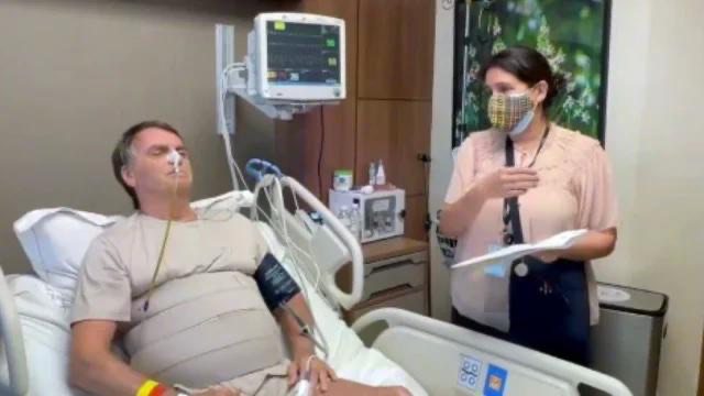 En plena UCI el ex presidente de Brasil Jaír Bolsonaro recibe notificación&nbsp;judicial