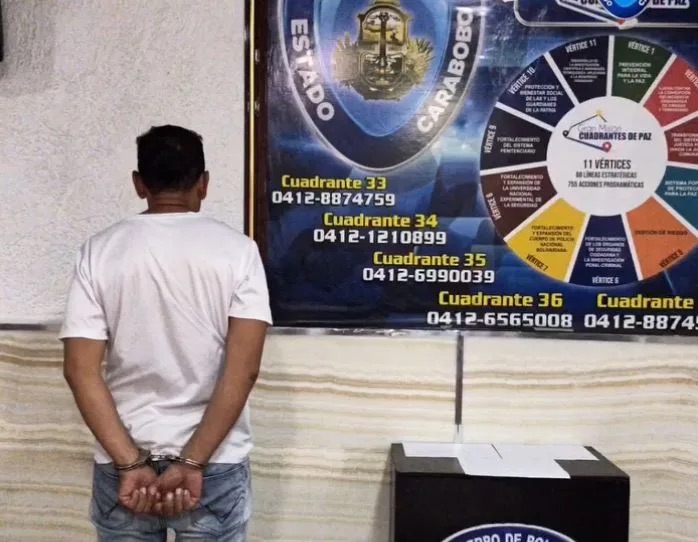 Detuvieron en Carabobo a hombre buscado por Interpol por doble femicidio en&nbsp;Chile
