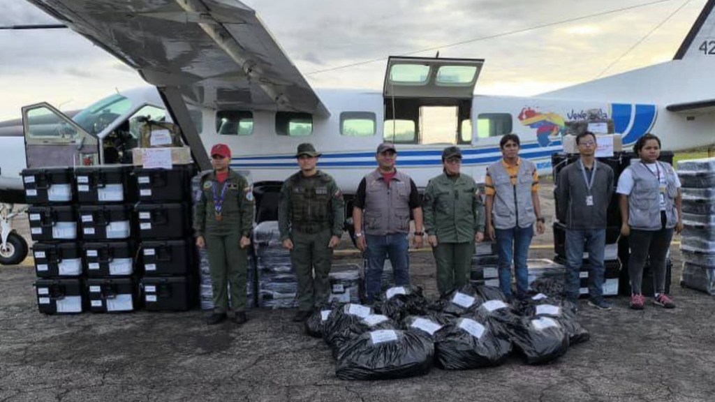 FANB y CNE iniciaron el Plan República con el despliegue de material electoral en todo el territorio nacional de cara al&nbsp;25-May